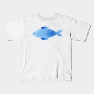 blue fish Kids T-Shirt